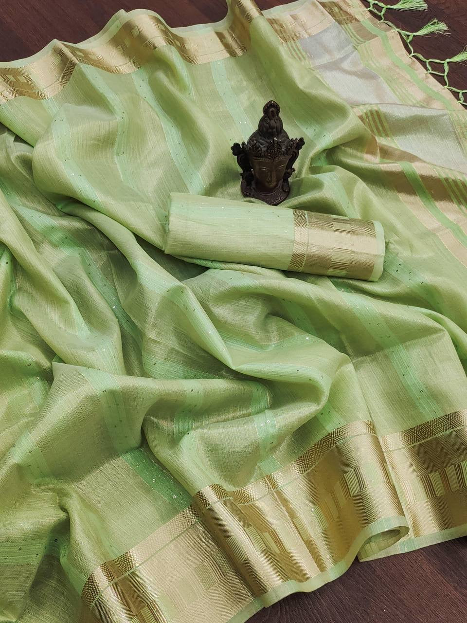 Pastel Series - Soft Crepe Silk Saree