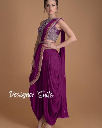 YANA - Dhoti Suit x Designer Blouse