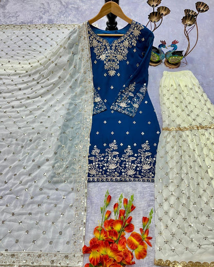 KAREESHA - Designer Sharara Suit