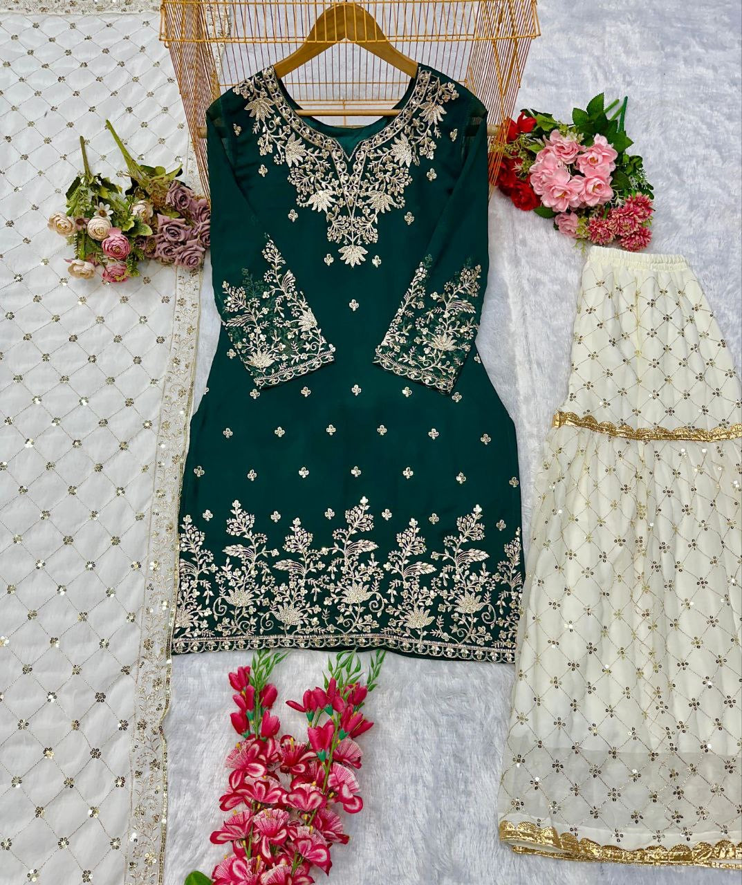 KAREESHA - Designer Sharara Suit