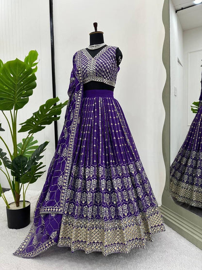 RANJINI - Purple Lehenga