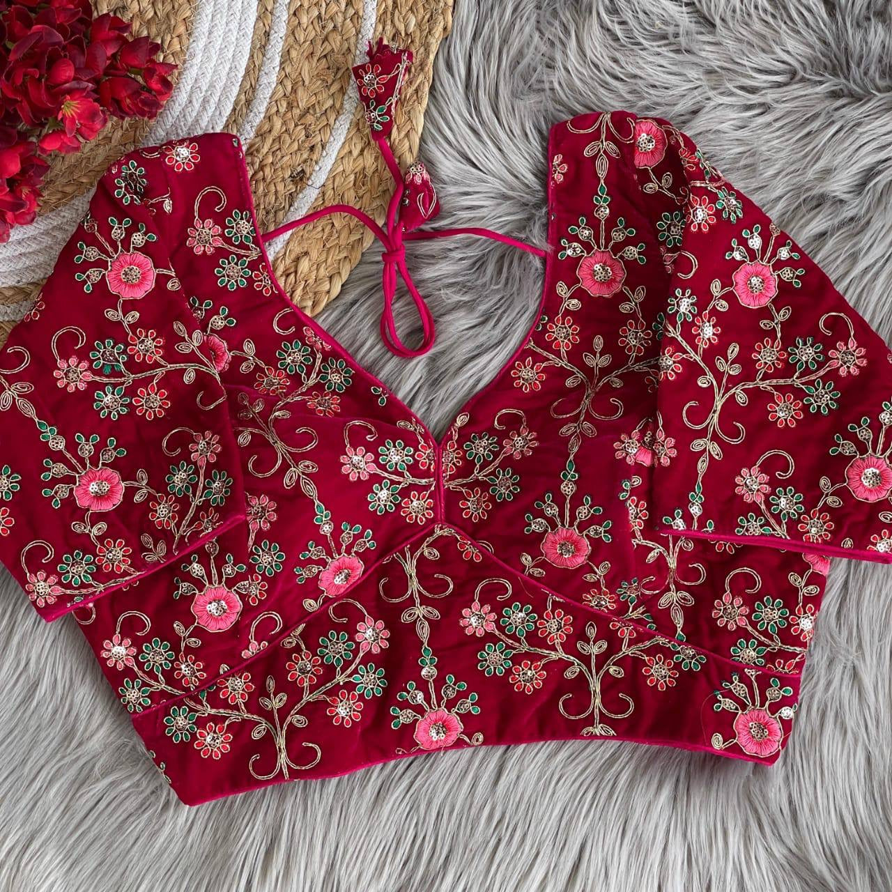 Floral Partywrar Blouse