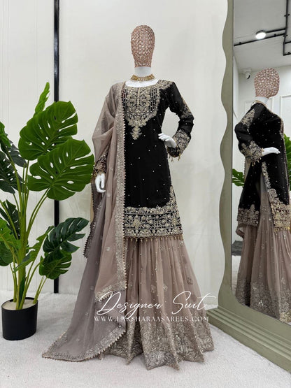 LAVISHA - Designer Sharara Suit