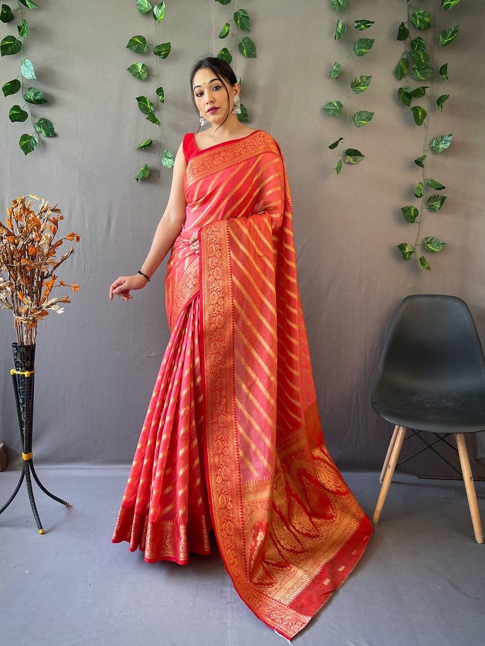 Soft Georgette Saree with Rich Borders