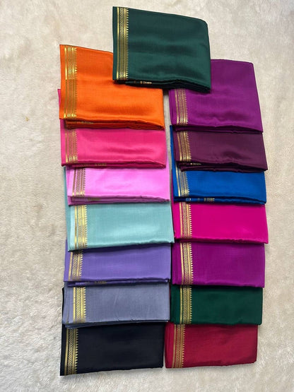 Mysore Crepe Saree - Bridesmaid Special