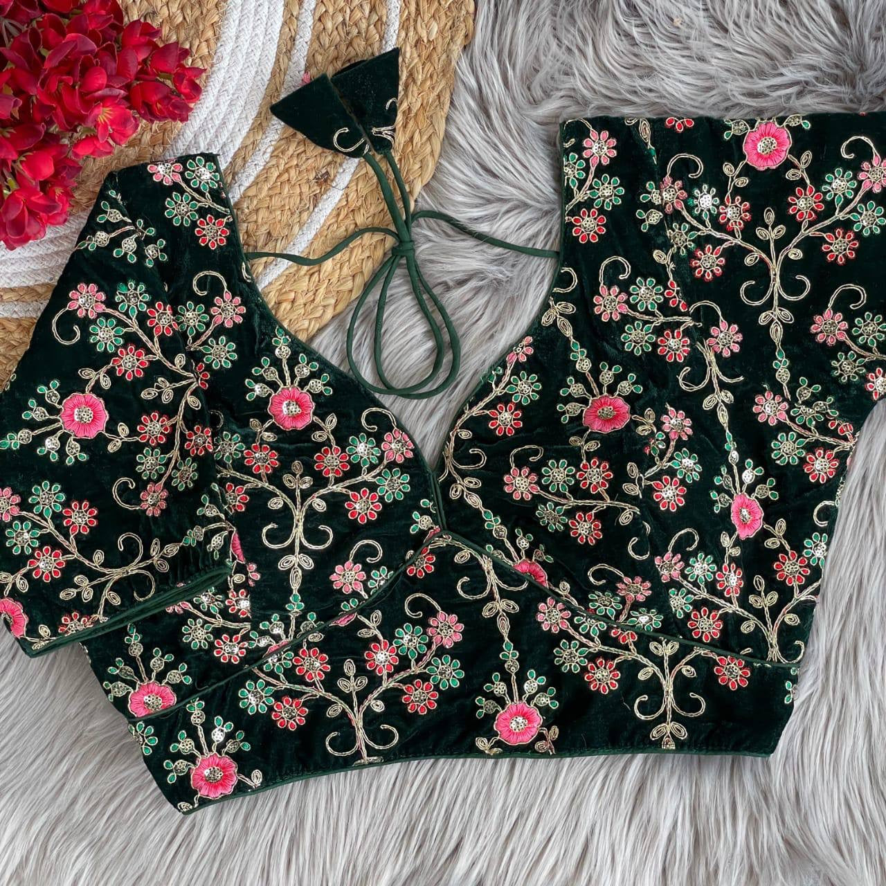 Floral Partywrar Blouse