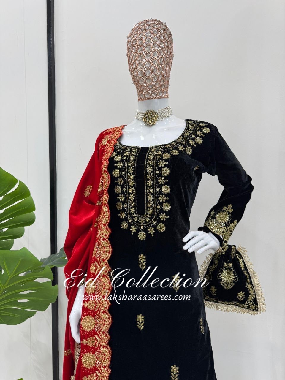 NARA — Premium Velvet Sharara Suits