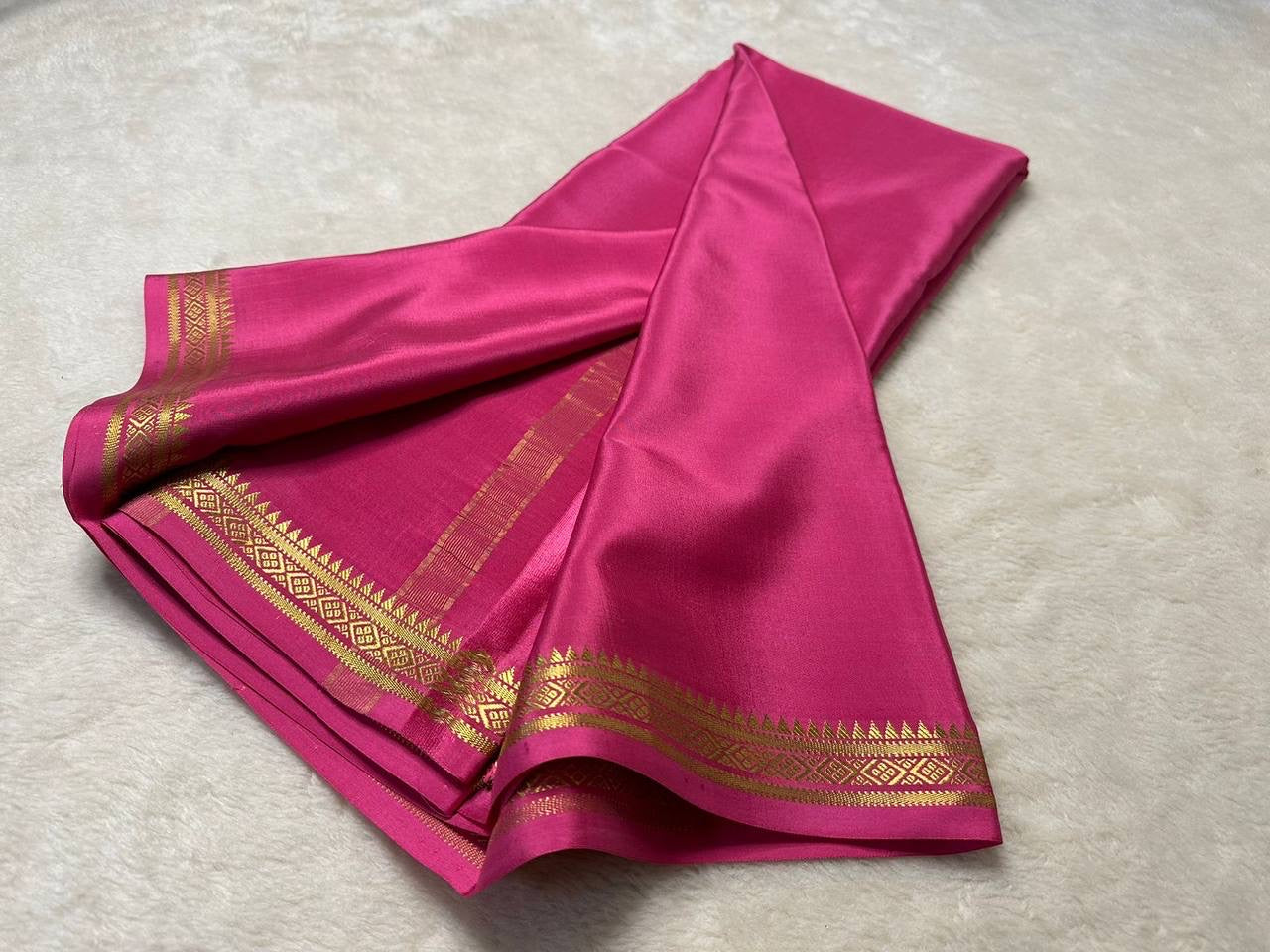 Mysore Crepe Saree - Bridesmaid Special