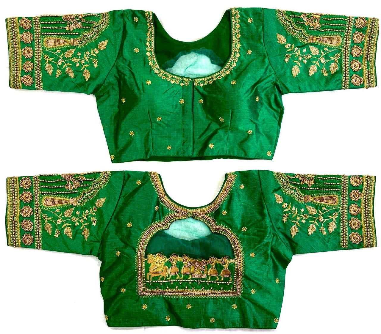 Pallaku / Carriage Bridal Readymade Blouse