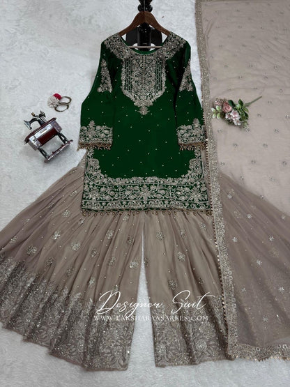 LAVISHA - Designer Sharara Suit