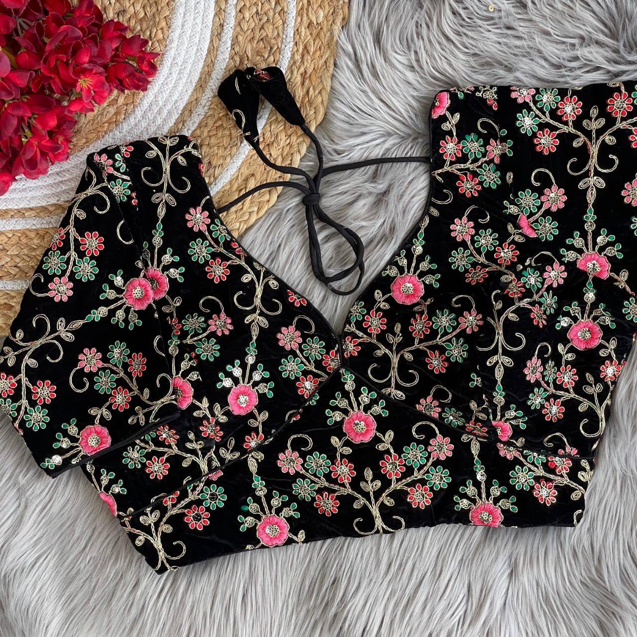 Floral Partywrar Blouse