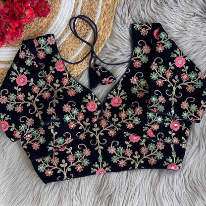 Floral Partywrar Blouse