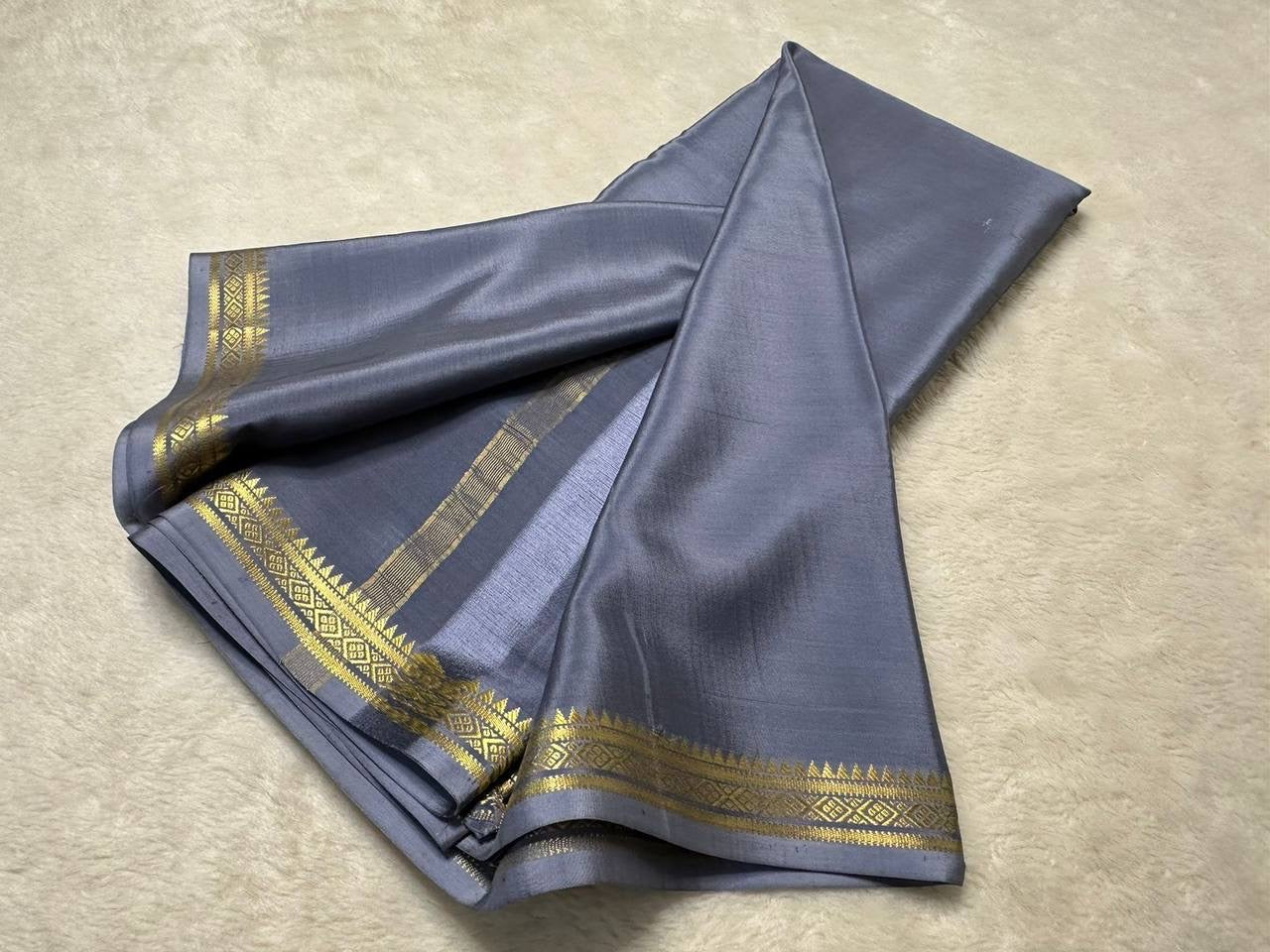 Mysore Crepe Saree - Bridesmaid Special