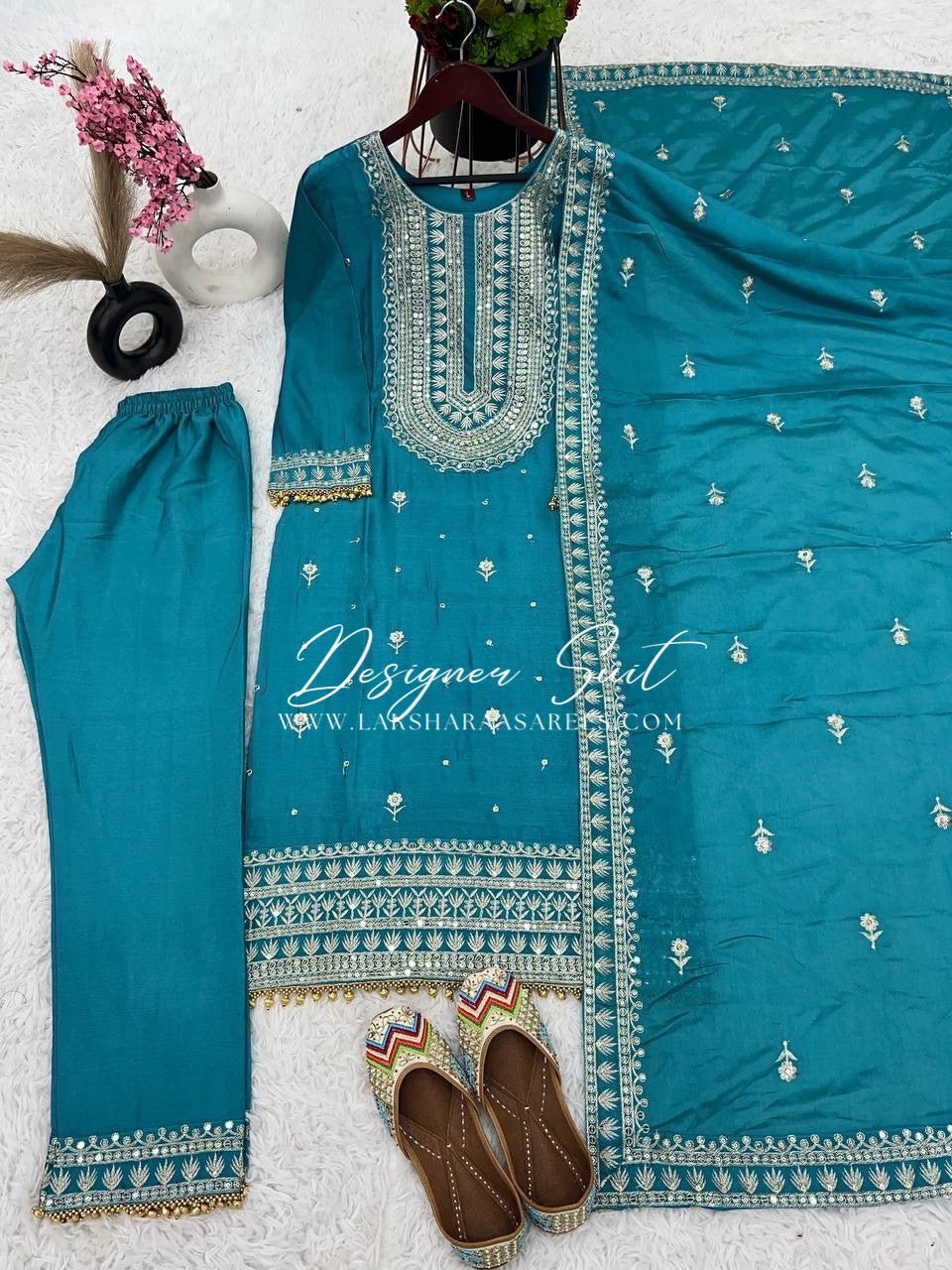 RANIA — Pastel Pakistani Salwar Suit