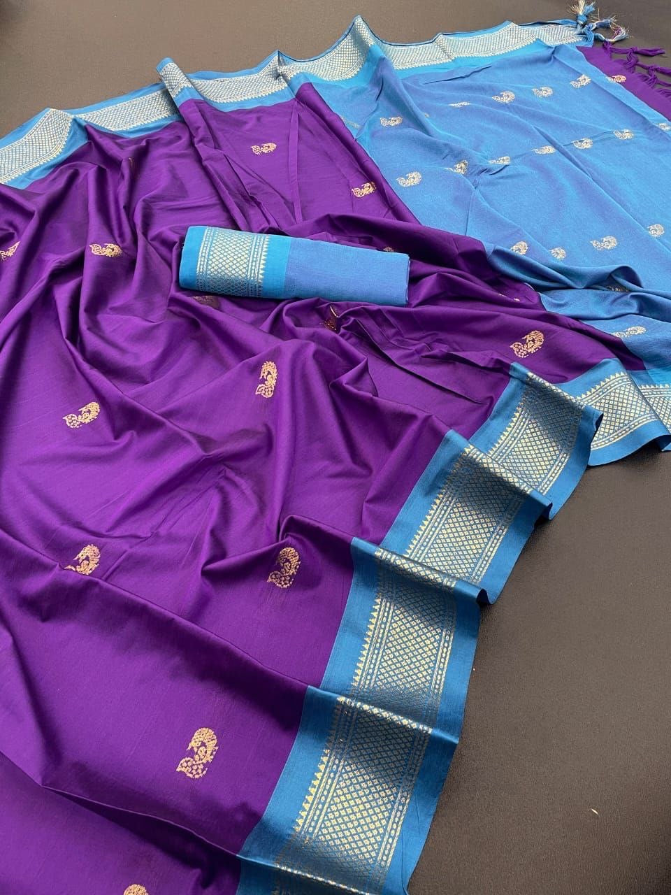 Korvai Cotton Silk Saree - Bridesmaid Special