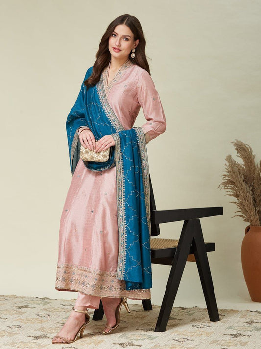 Vichitra Silk Kurta Sets