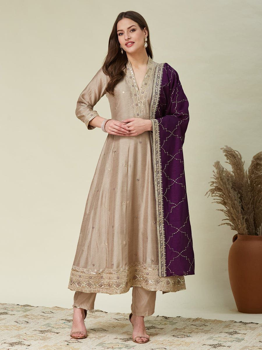 Vichitra Silk Kurta Sets
