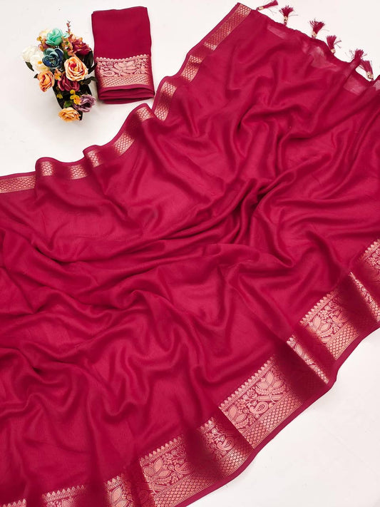 Bridesmaid Special - Cotton Silk Saree