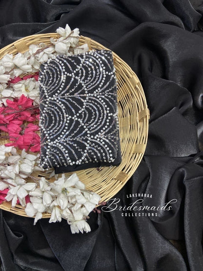 CALISTA - Bridesmaids Special Shimmer Saree