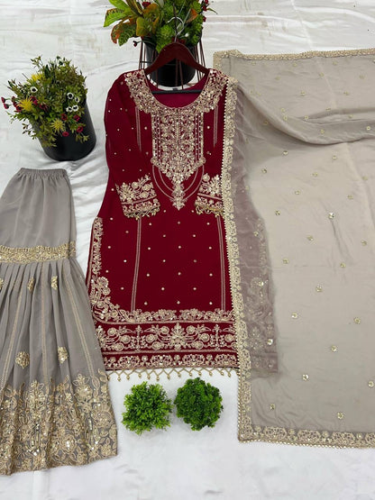 JOYA — SHARARA - Laksharaa Sarees