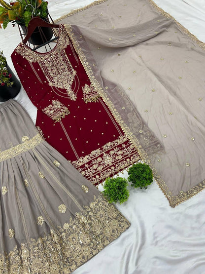 JOYA — SHARARA - Laksharaa Sarees