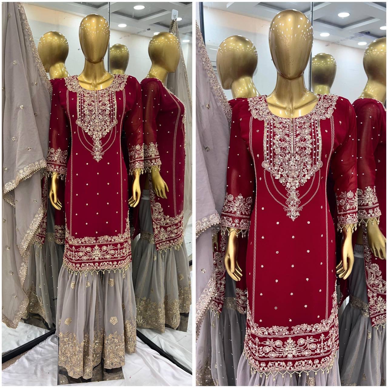 JOYA — SHARARA - Laksharaa Sarees