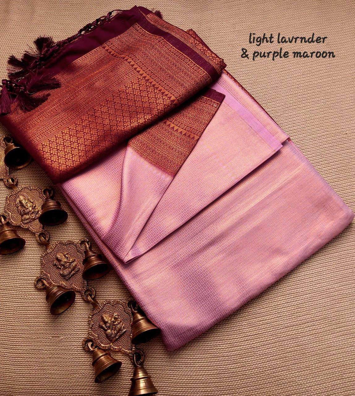 Kubera Soft Silk Saree with Constrast Border