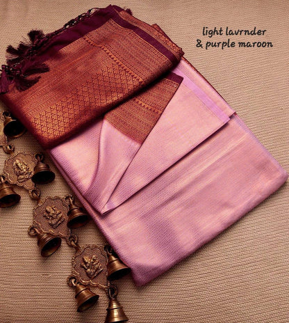 Kubera Soft Silk Saree with Constrast Border