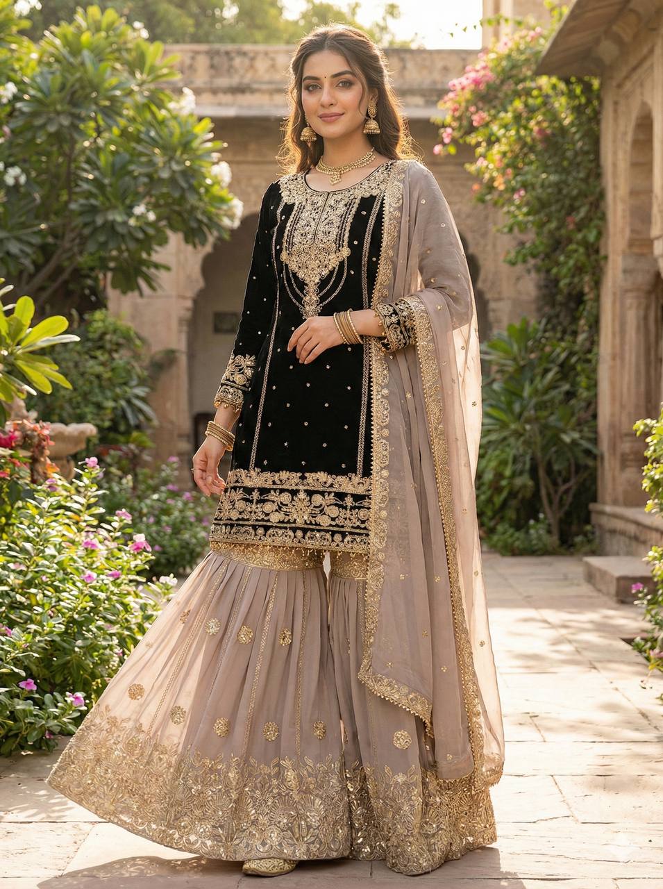JOYA — SHARARA - Laksharaa Sarees