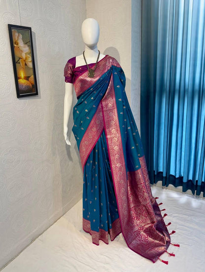 Premium Banarasi Silk Saree