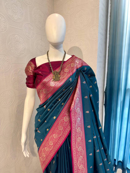 Premium Banarasi Silk Saree