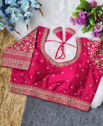 SAHI — Readymade Silk Bridal Saree Blouses