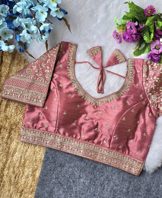 SAHI — Readymade Silk Bridal Saree Blouses