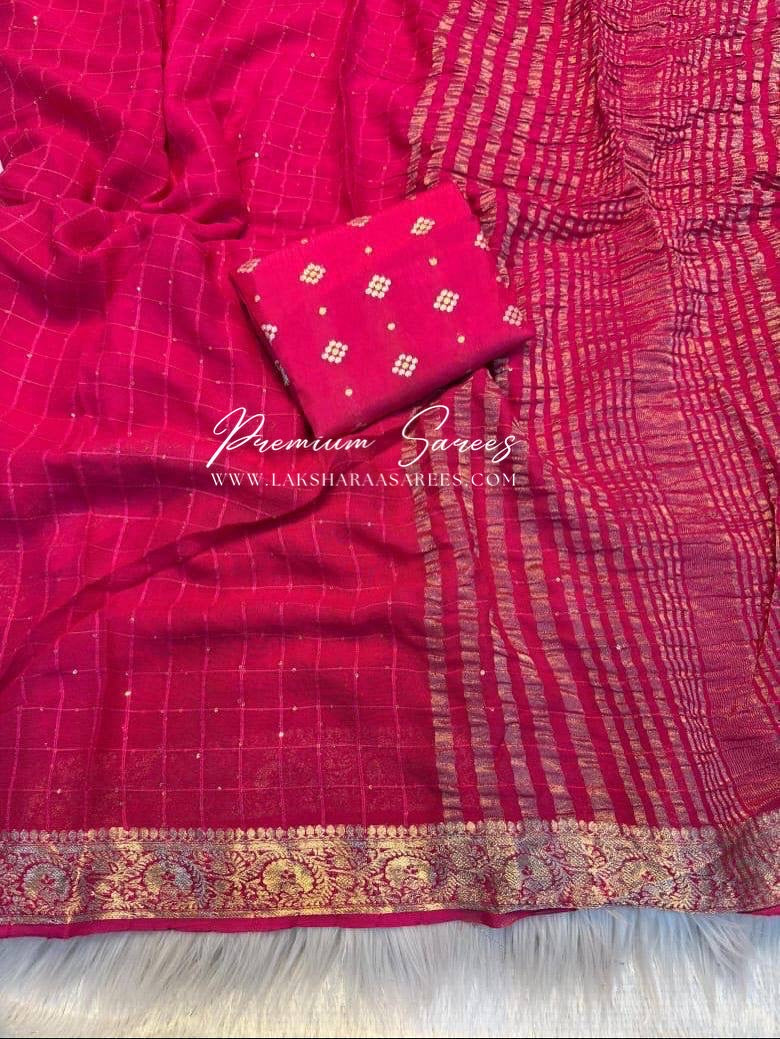 Viscose saree - Laksharaa Sarees