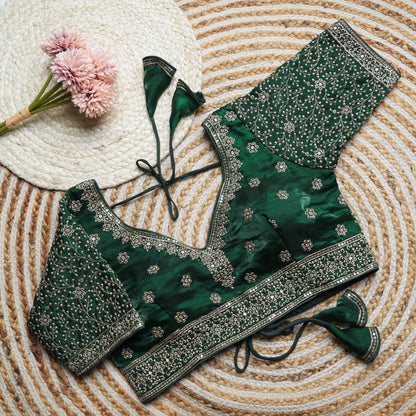 SIMMI — Silk Readymade Blouse