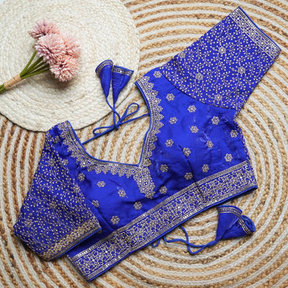 SIMMI — Silk Readymade Blouse