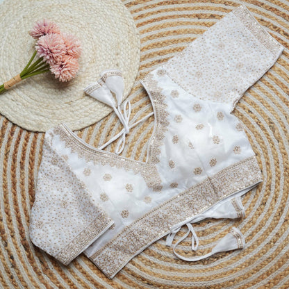 SIMMI — Silk Readymade Blouse