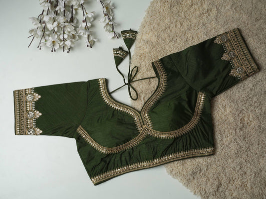 KIMI — Soft Silk Readymade blouse