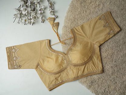 KIMI — Soft Silk Readymade blouse