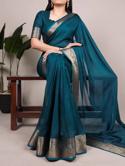 PRIANKA — Soft Chiffon Georgette Saree