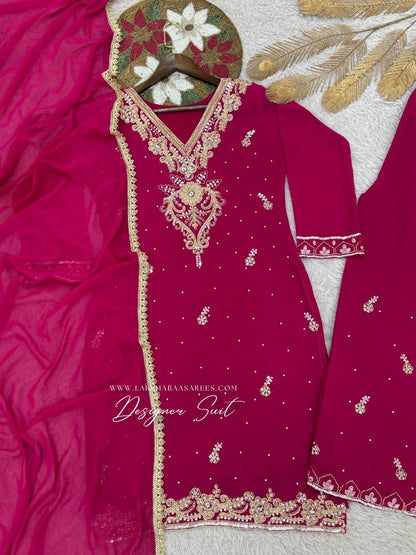 PREETI — Georgette Pakistani Salwar Suit - Laksharaa Sarees