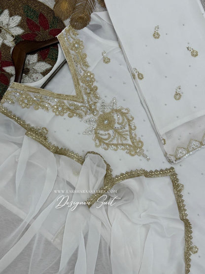 PREETI — Georgette Pakistani Salwar Suit - Laksharaa Sarees