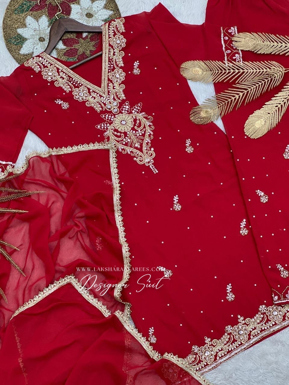 PREETI — Georgette Pakistani Salwar Suit - Laksharaa Sarees