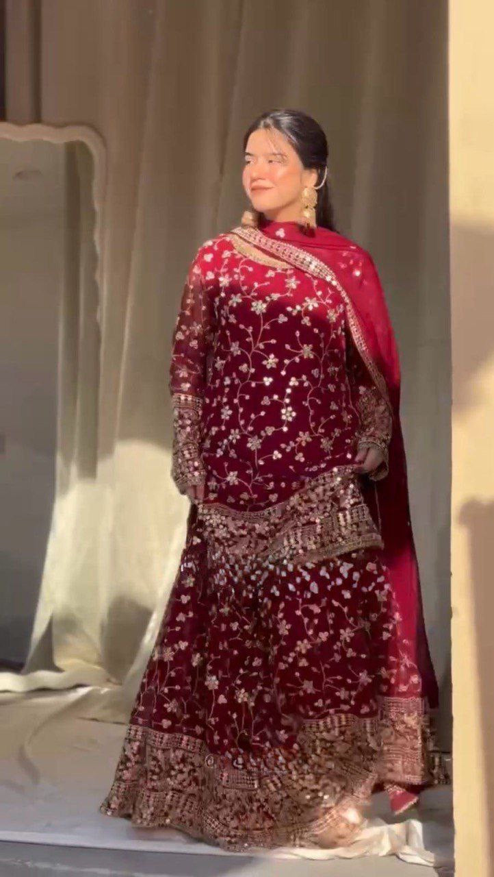 NIDA — Premium Sharara Suit
