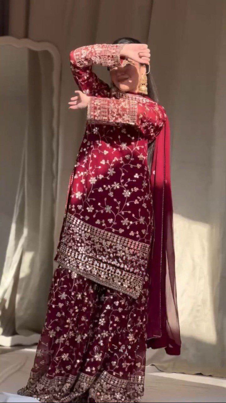NIDA — Premium Sharara Suit