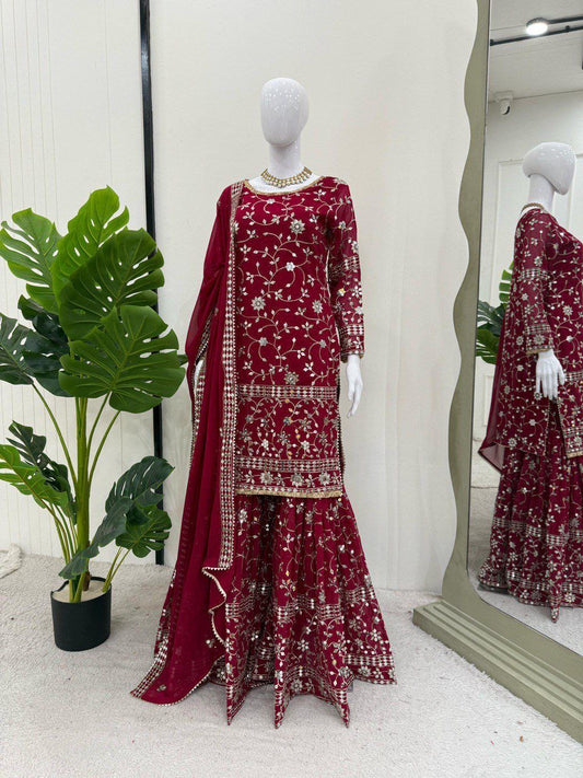 NIDA — Premium Sharara Suit