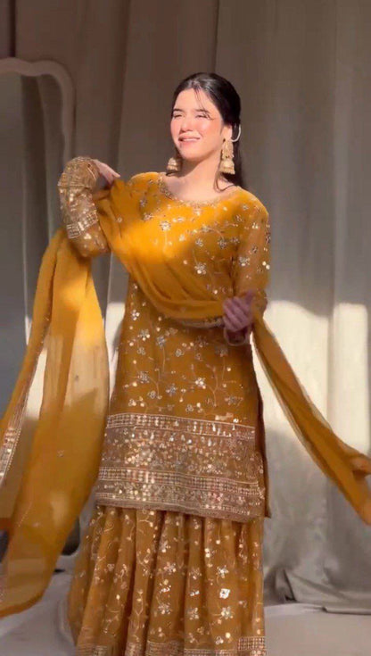 NIDA — Premium Sharara Suit