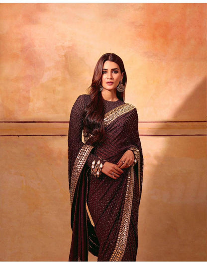 Premium Preeti Georgette Partywear Saree