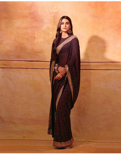 Premium Preeti Georgette Partywear Saree