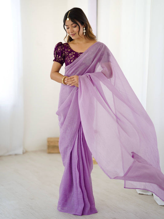 EVAA — Fully Stitched Readymade Saree